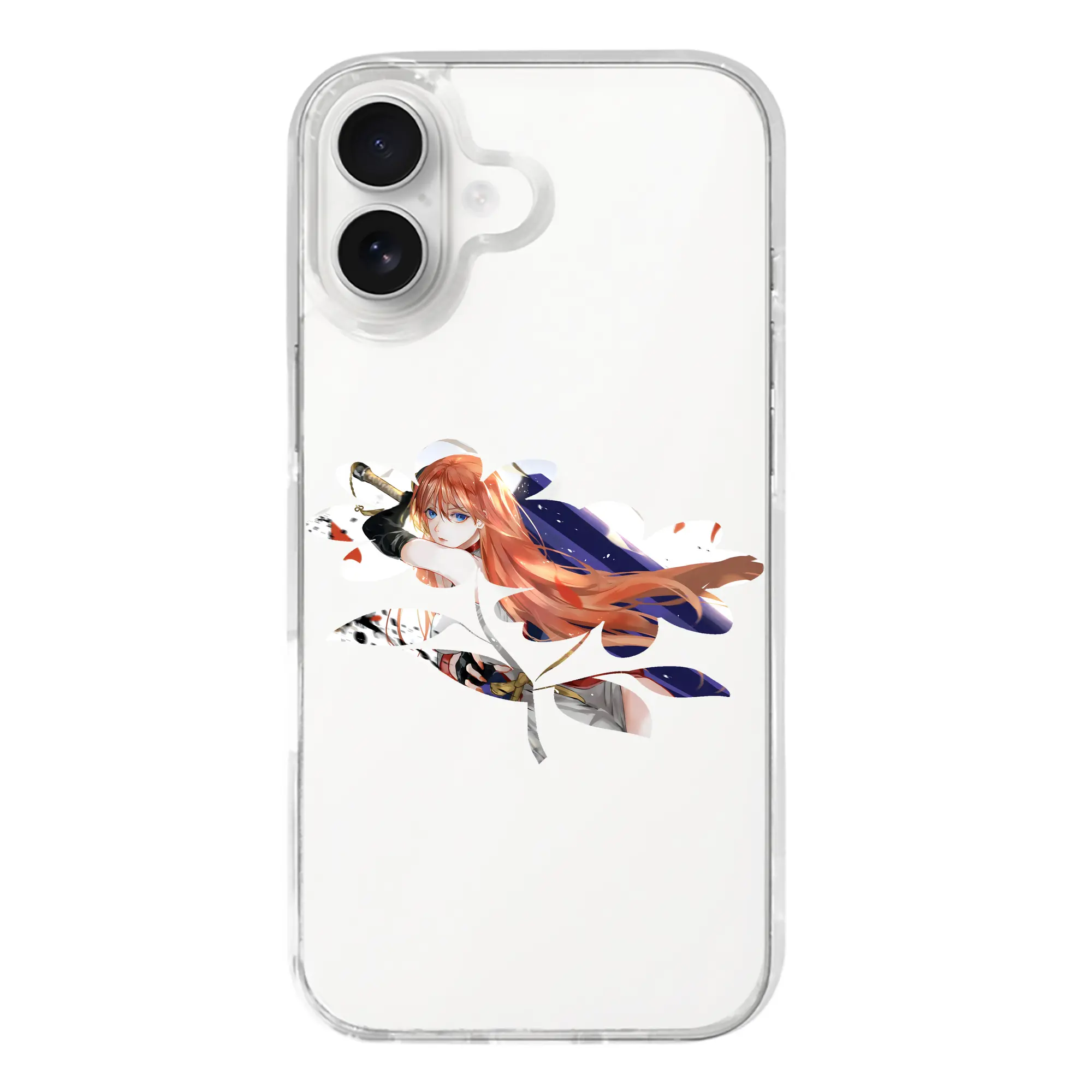 銀魂 グッズ 神楽 - iPhone 17シリーズ 透明スマホケース – 薄型・耐衝撃・精密フィット保護カバー